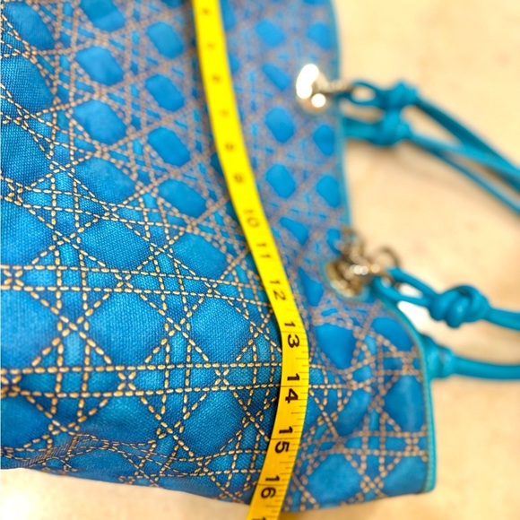 Christian Dior Cannage Print Cherie Tote - Picture 12 of 16